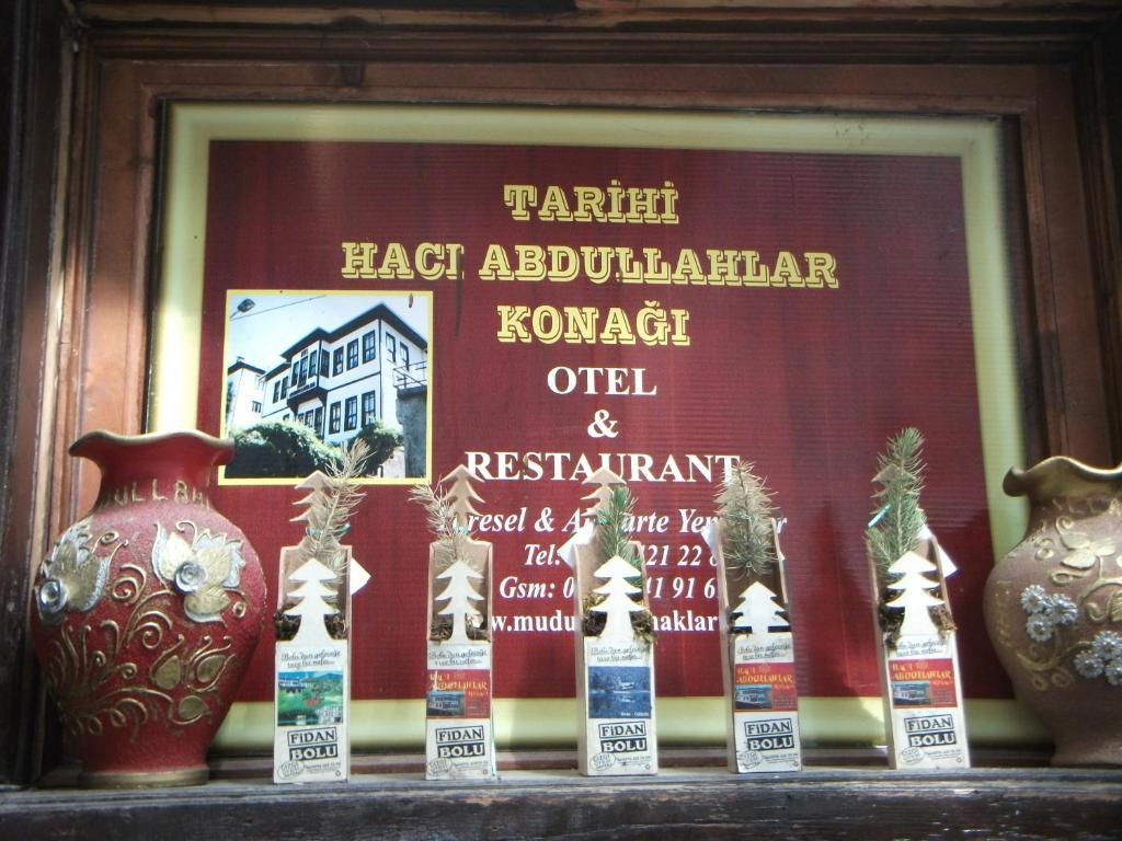 Haci Abdullahlar Konagi Hotel Mudurnu Zewnętrze zdjęcie